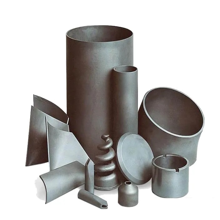 Silicon carbide shaped parts