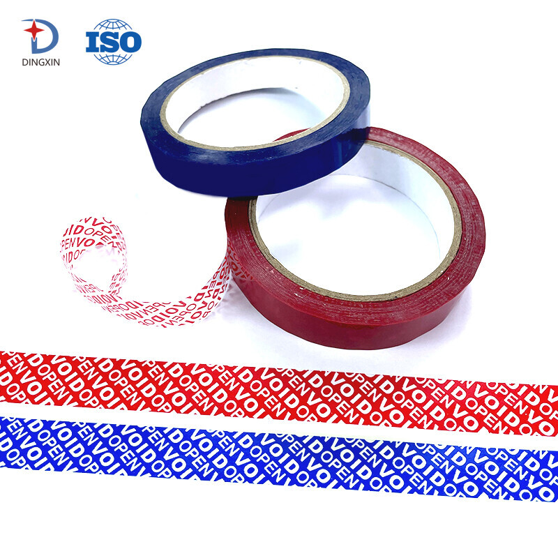 Packing Shipping Security Tamper Evident Self Adhesive Tape DX001T