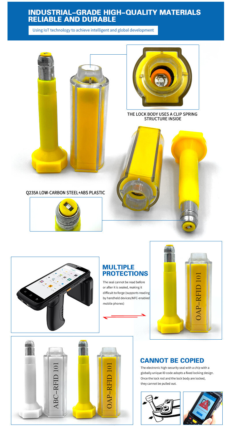 Rfid bolt seal DX1001