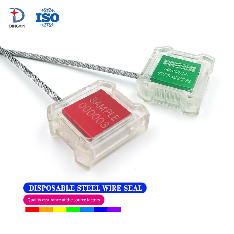 Cable seal with transparent plastic shell DX223C