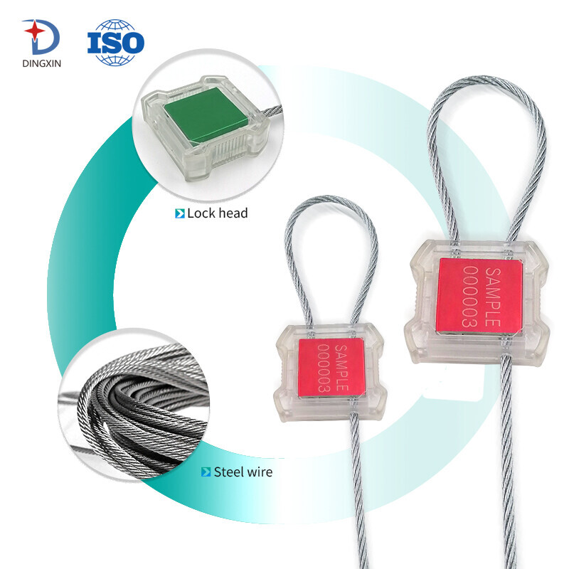 Cable seal with transparent plastic shell DX223C