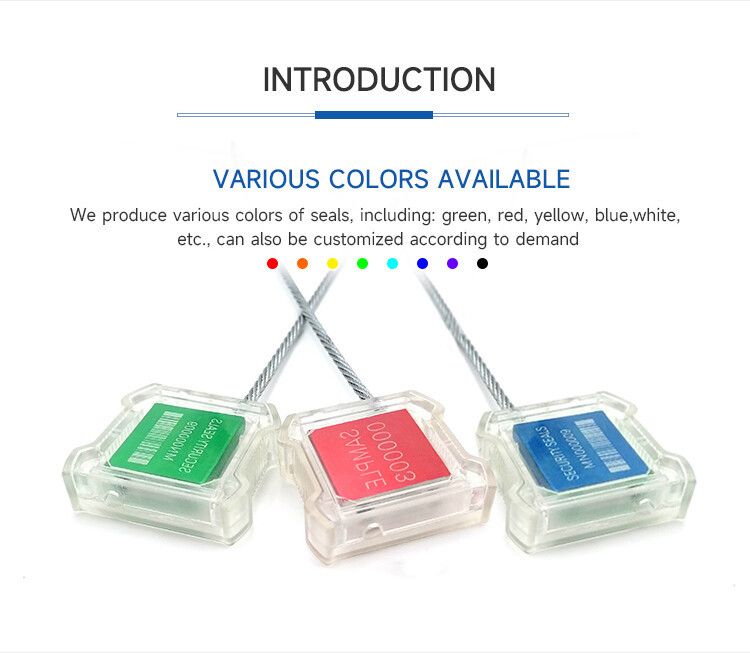 Cable seal with transparent plastic shell DX223C
