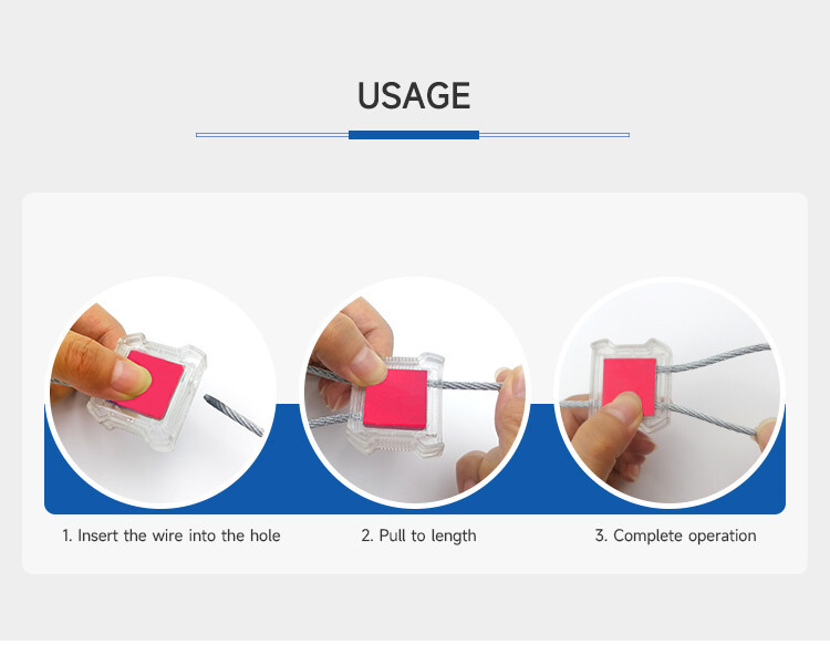 Cable seal with transparent plastic shell DX223C
