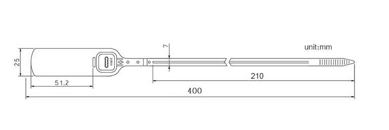 图片1.png Plastic Seal 400mm long DX6-107P