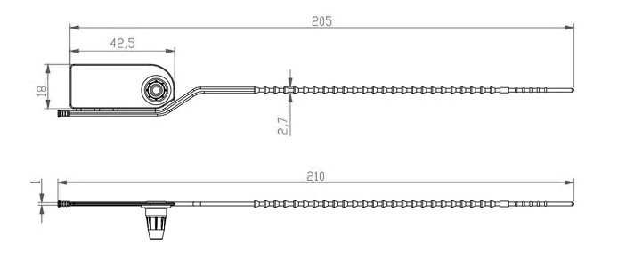 图片5.png Hand Tear Off tight Plastic Seal DX6-304P