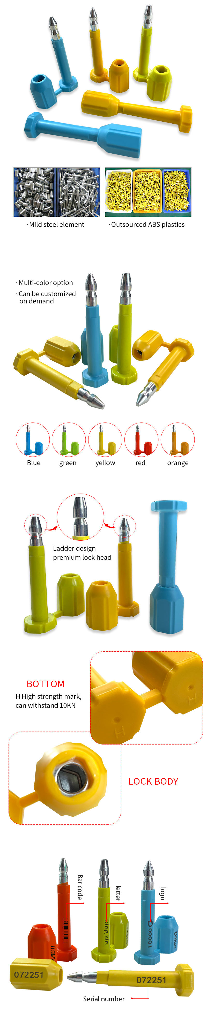 详情_02.jpg High Quality Container Lock Bolt Seal DX104B