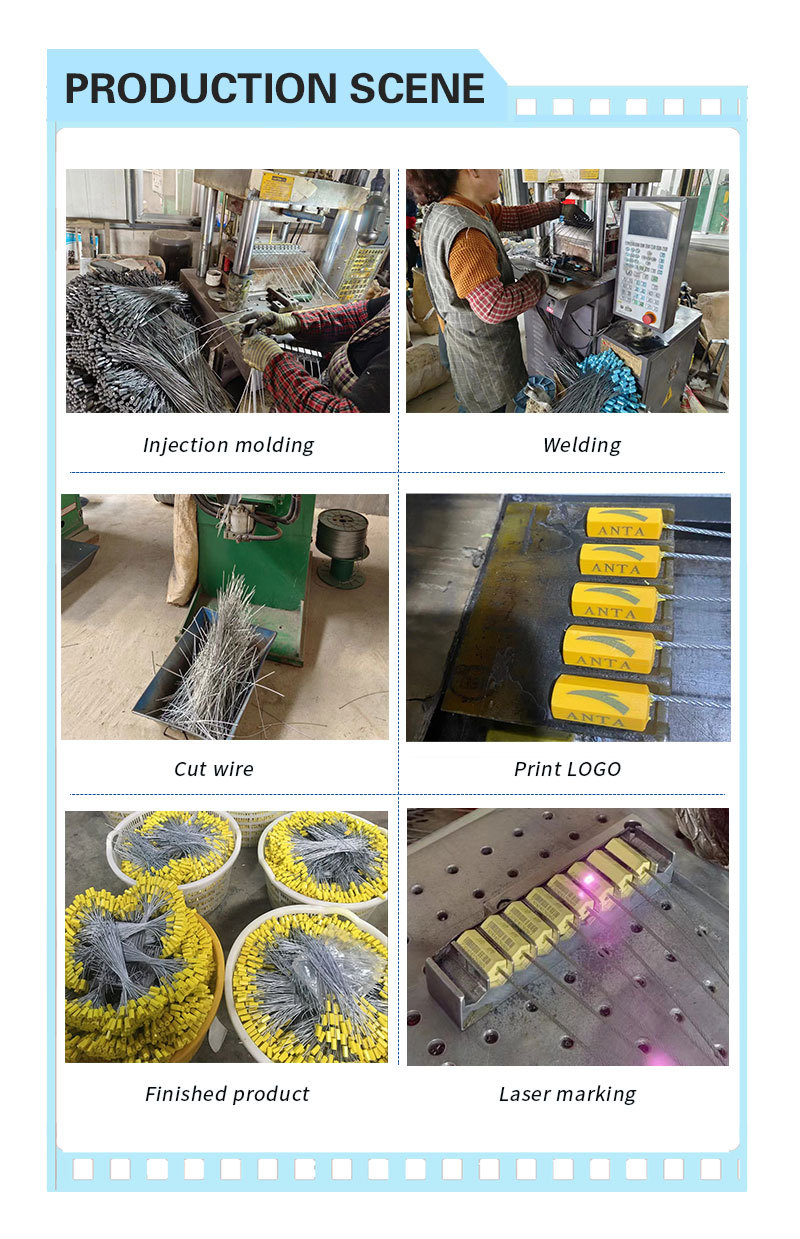 Hexagonal Plastic Cable Seal DX209C