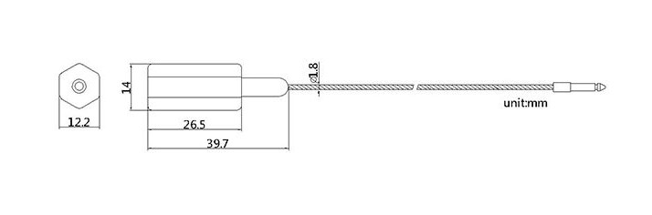 图片3.png Container Truck ABS Cable Seal DX210C