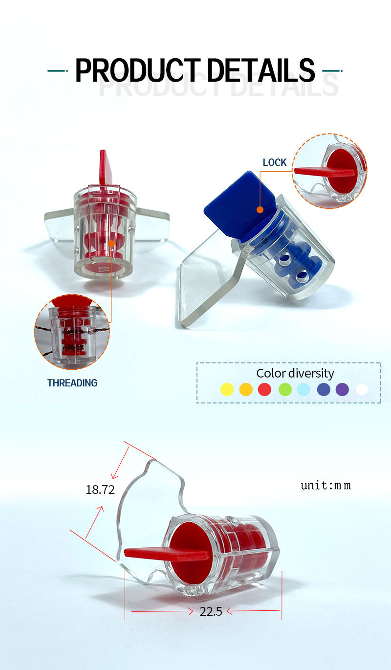 详情页--302_02.jpg Disposable ABS Wire Leading Meter Seal DX303M
