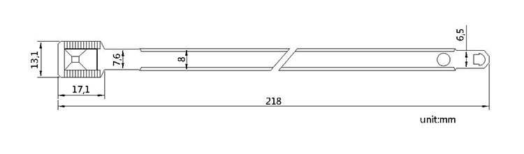 图片8.png Flat Security Container Metal Strap Seal DX801MS