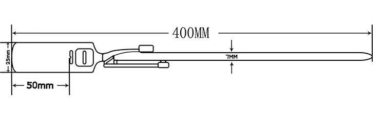 DX6-109P.jpg Hand Tear Off Plastic Seal DX6-109P