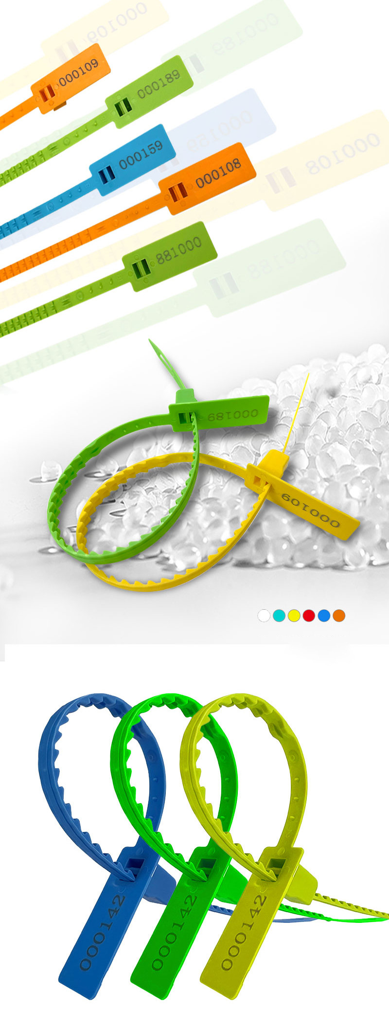 High Security Plastic Seal Tag DX6-209P