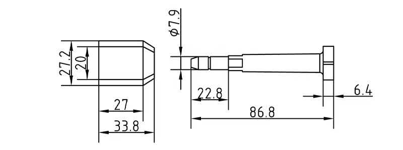 Bolt Seal Manufacturer 8mm Diameter DX114B