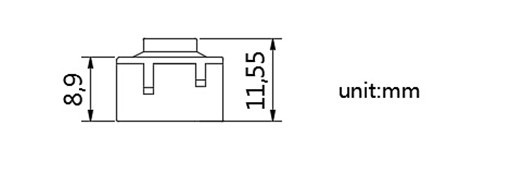 Press Type SS Wire  Lead Meter Seal DX309M