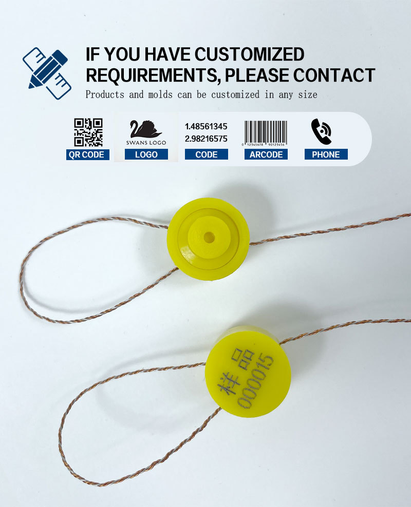 Press Type SS Wire  Lead Meter Seal DX309M