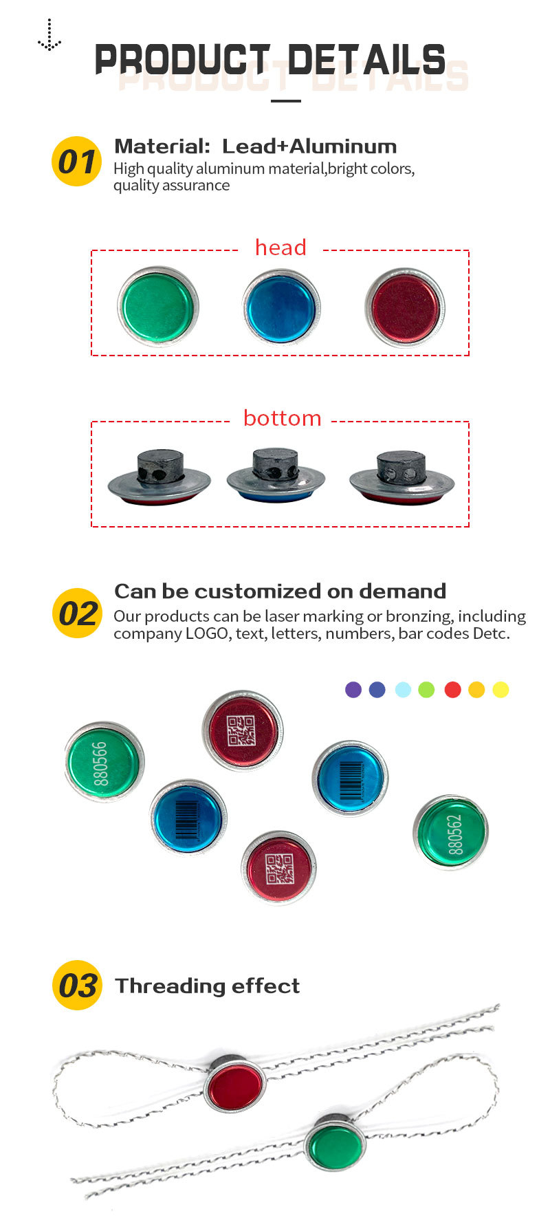 详情页_02.jpg Round Type Custom Color Meter Seal DX314M
