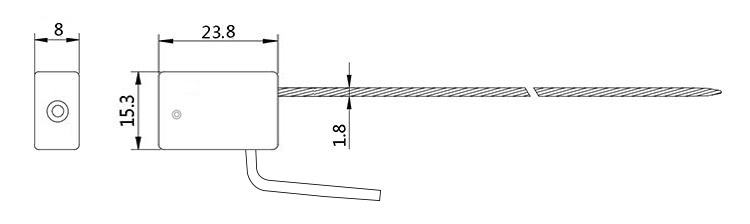 DX214C.jpg Steel Cable Seal With a Crank DX214C