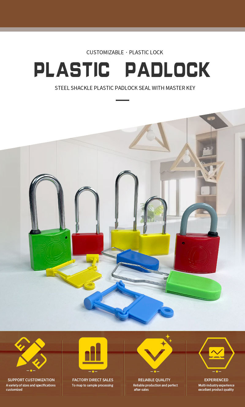 详情页_01.jpg Tamper Proof Numbered Barcode Padlock Seal DX701P