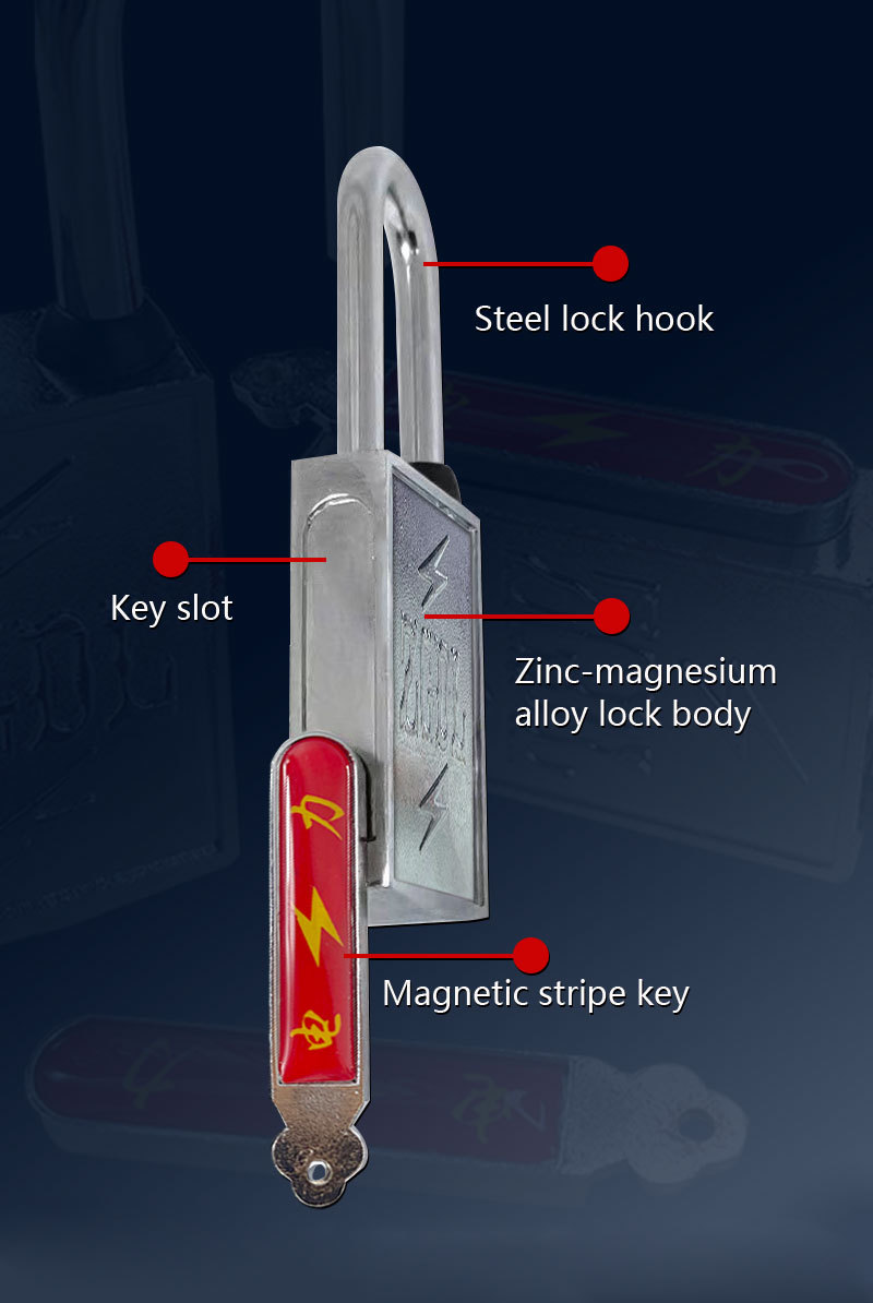 详情_03.jpg Magnetic Lock Metal Padlock Seal DX707P