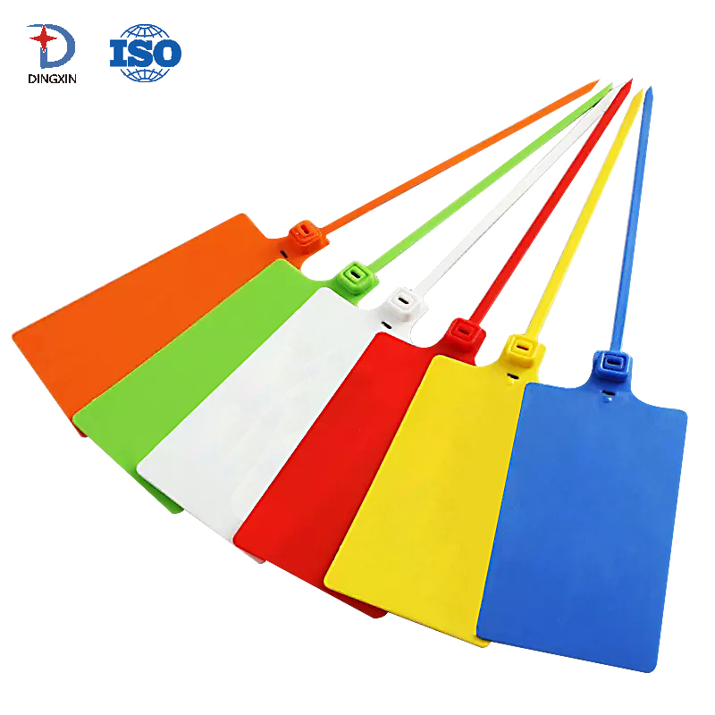 Plastic Seal with Big Writing Tag DX6-123P