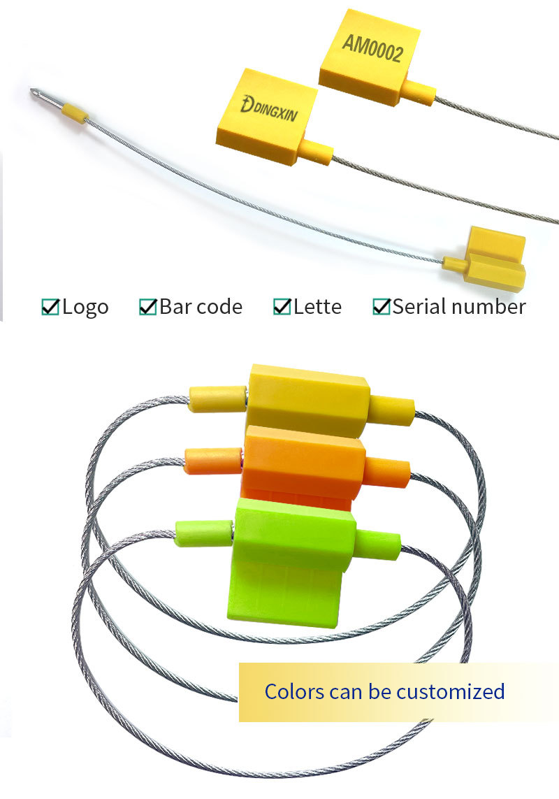 详情页_03.jpg Hexagonal Steel Wire Cable Seal with A Flap DX220C