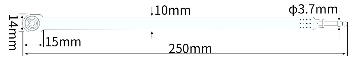 size_10.jpg Laser Custom Logo Plastic Seal DX6-403P