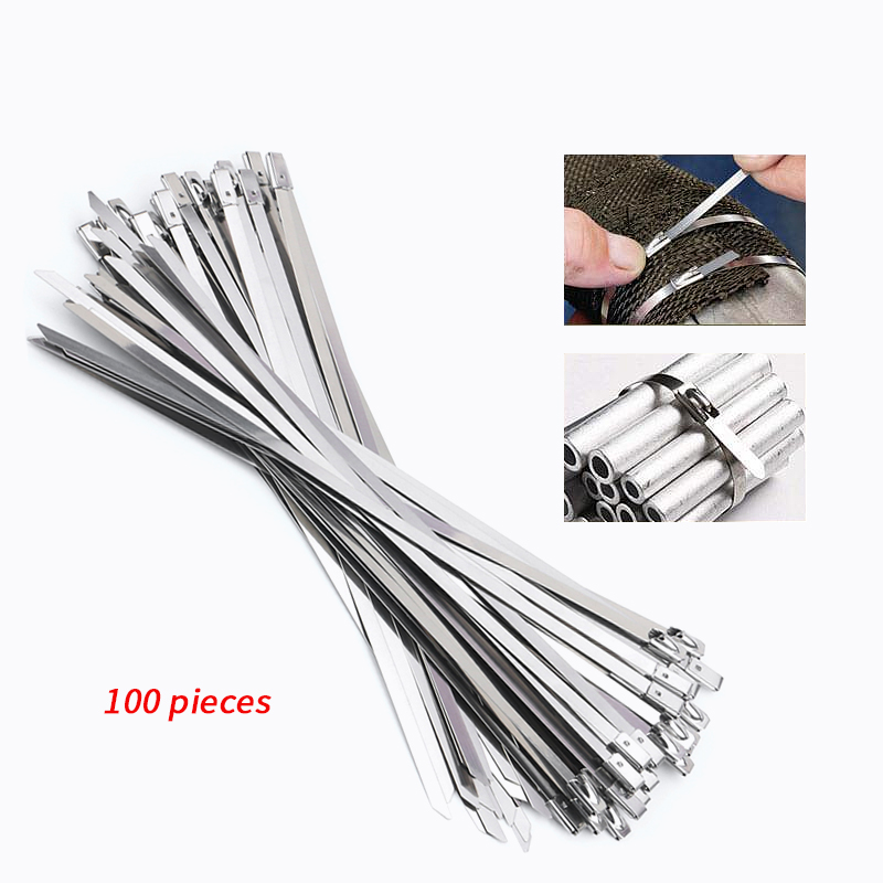 Self Locking Stainless Steel c Cable Tie DX401CT