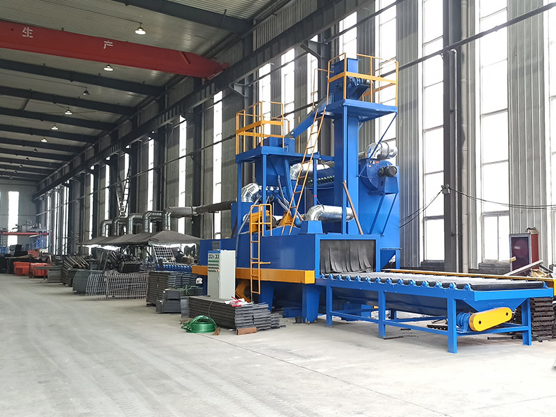 Shot blasting and sanding machine