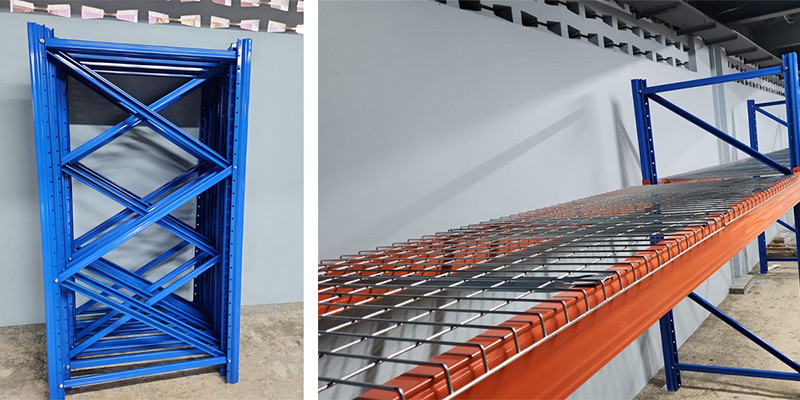 8.jpg Tobago customers purchase Pallet Racks and mesh.