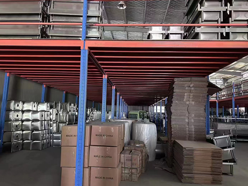 Venezuelan customer two-layer shelf platform