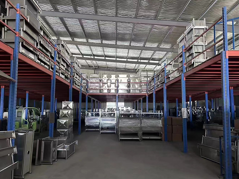 Venezuelan customer two-layer shelf platform