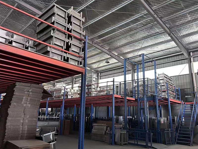 Venezuelan customer two-layer shelf platform