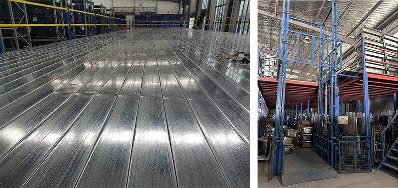 Venezuelan customer two-layer shelf platform