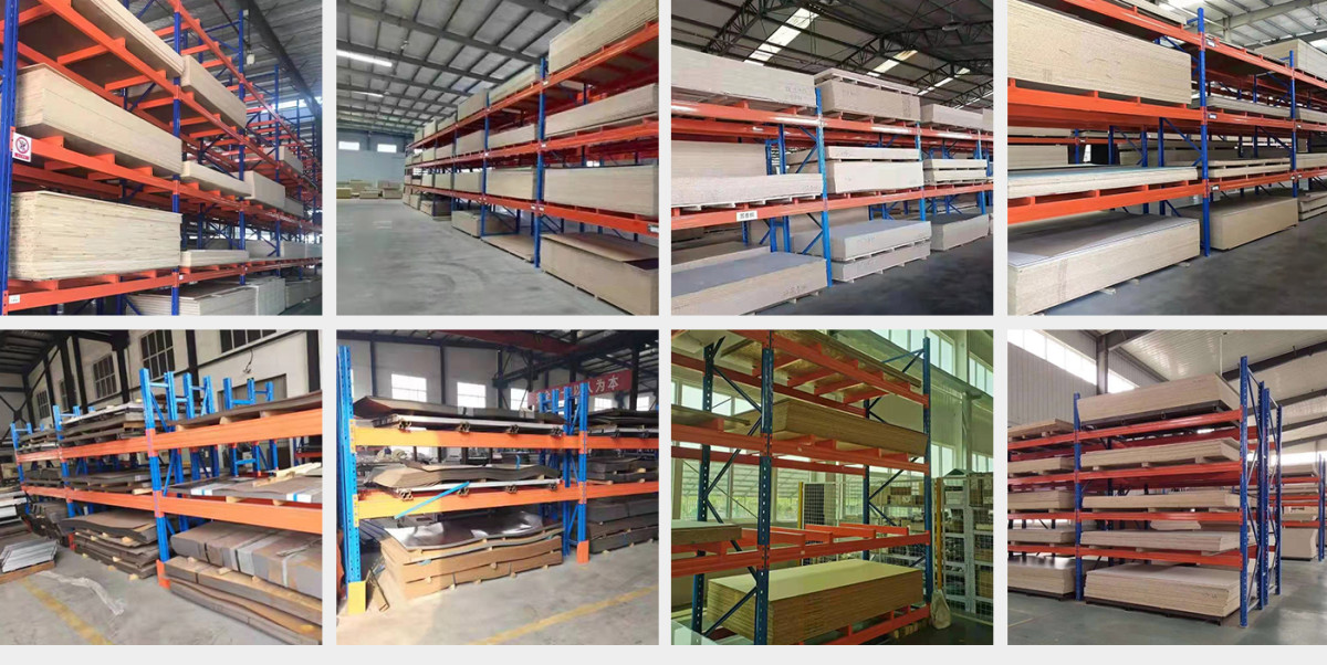 Furniture industry raw material warehouse heavy-duty beam shelf project