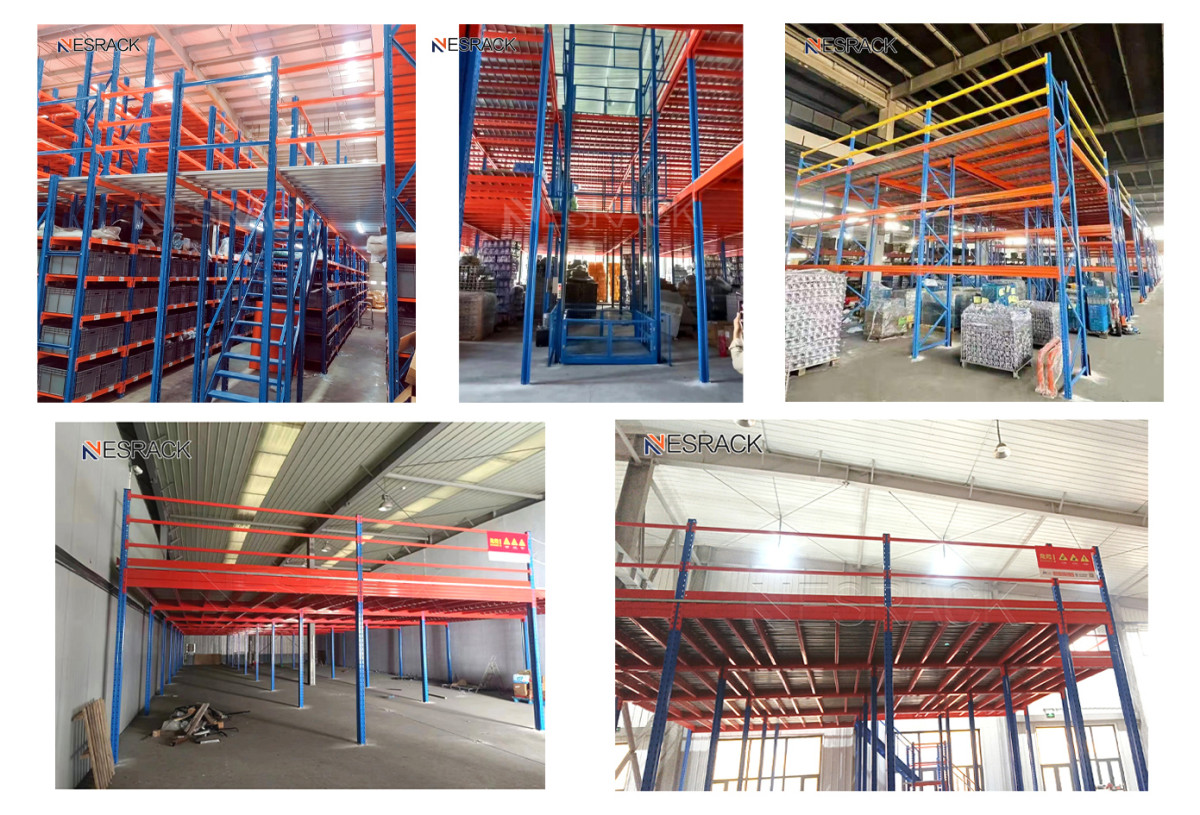 2 平台、阁楼货架-产品信息2.jpg Mezzanine & Steel Platform