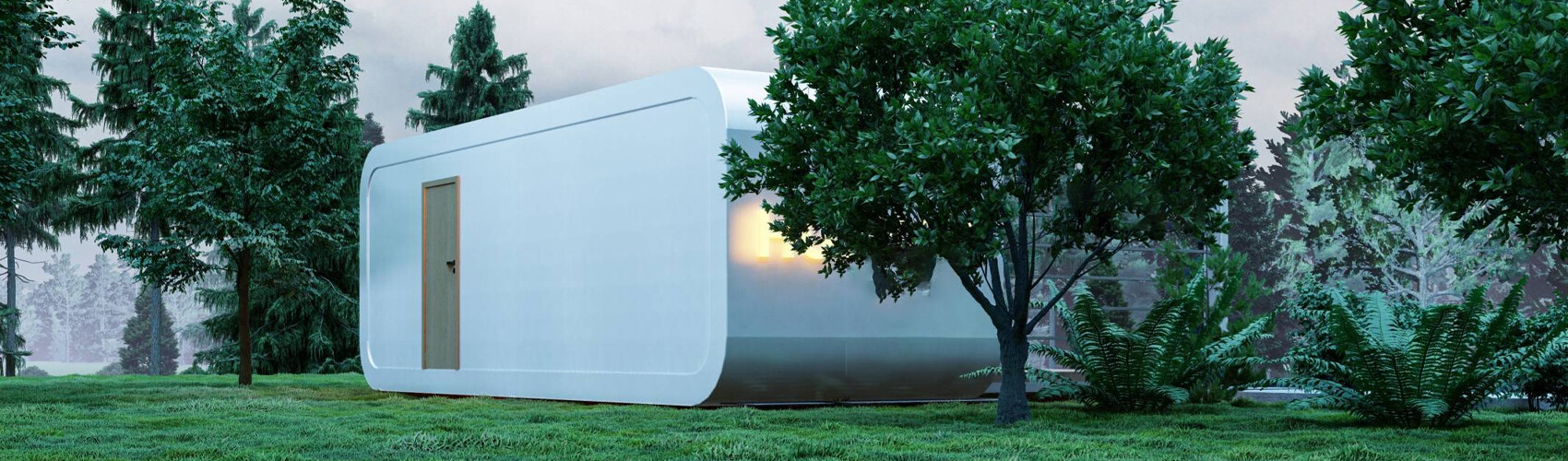 40ft Apple Cabin-Exported to the South Korea