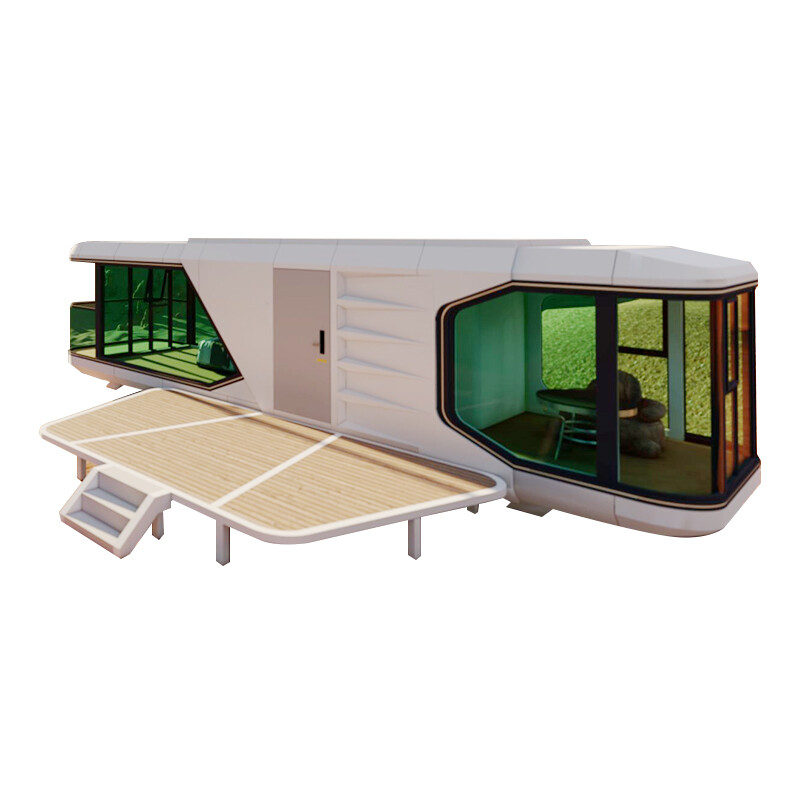 Factory Direct Customized Modular Living Capsule House Steel Structure Buildings