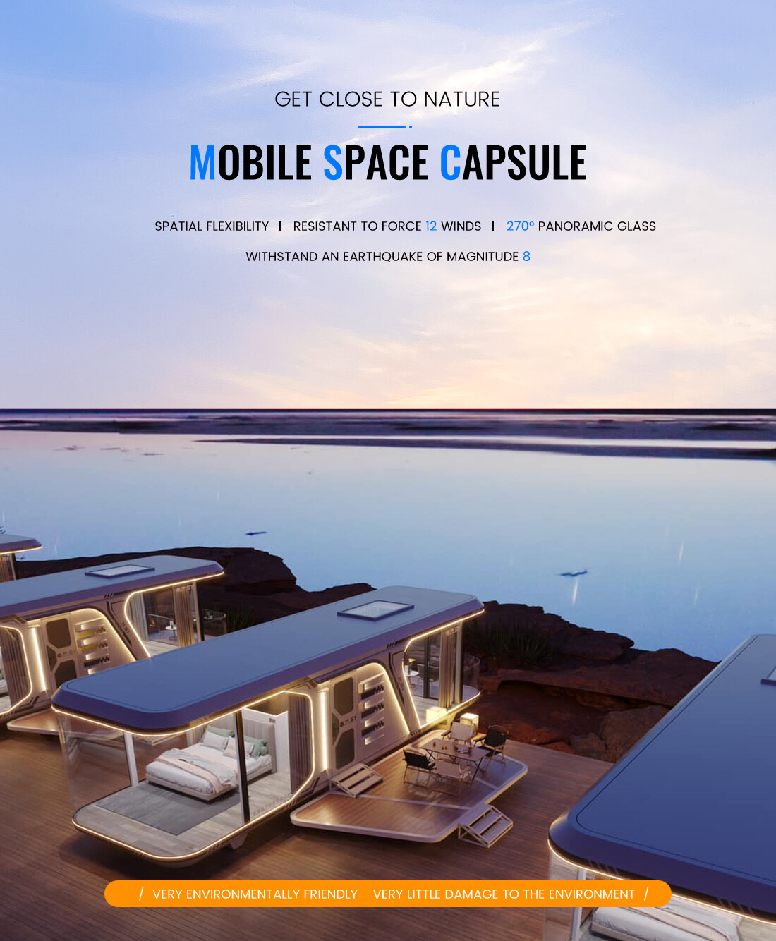 40ft Deluxe Space Capsule