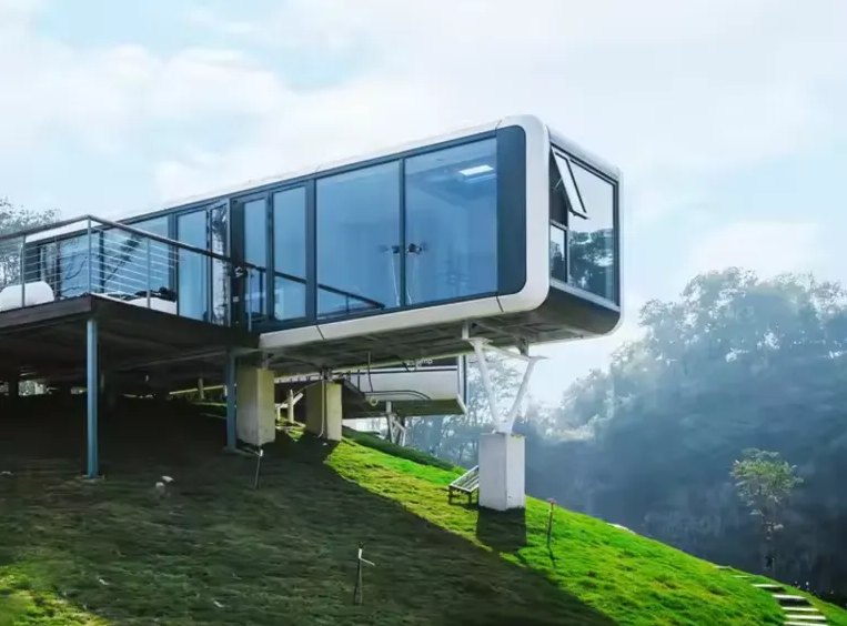 Application of space capsule housing