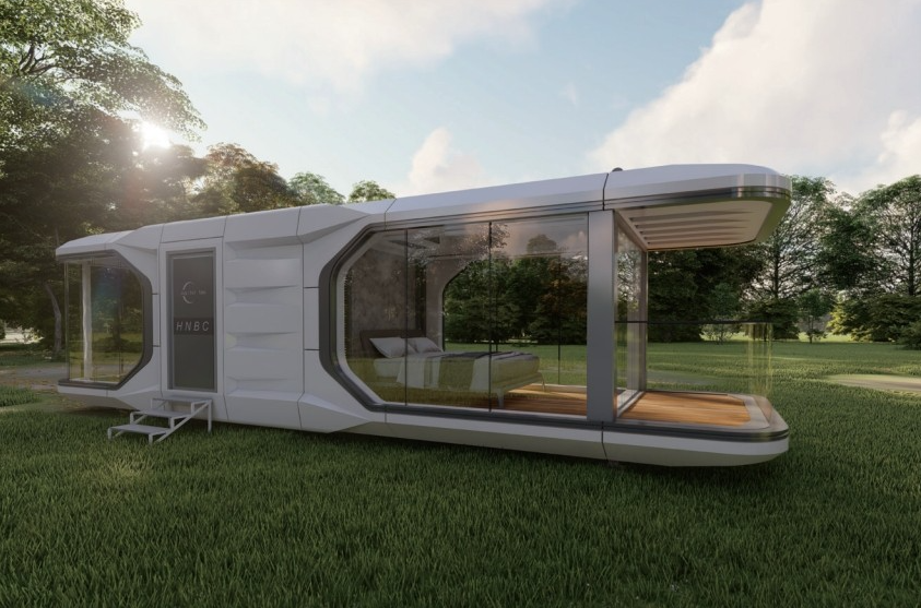 38㎡ Mobile Space Capsule Home With Kitchen