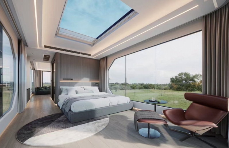 38㎡ Mobile Space Capsule Home With Kitchen