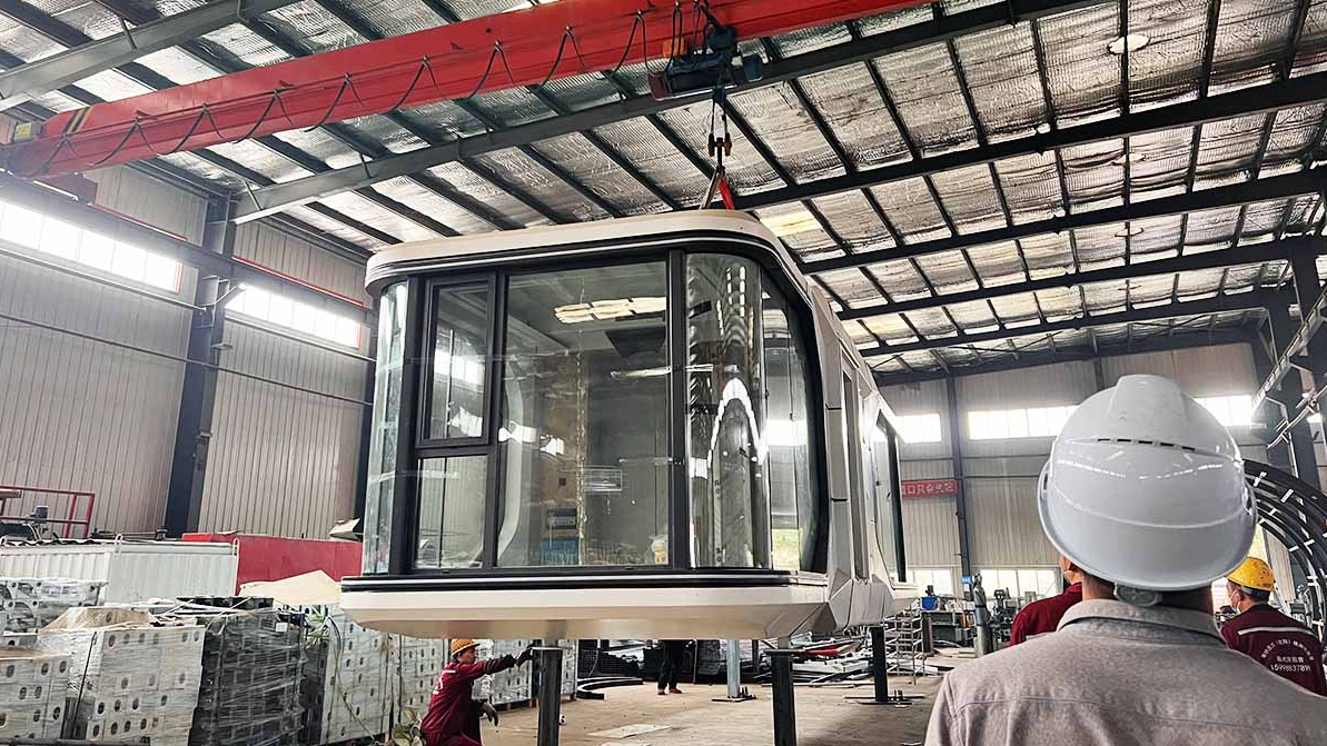 38㎡ Mobile Space Capsule Home With Kitchen