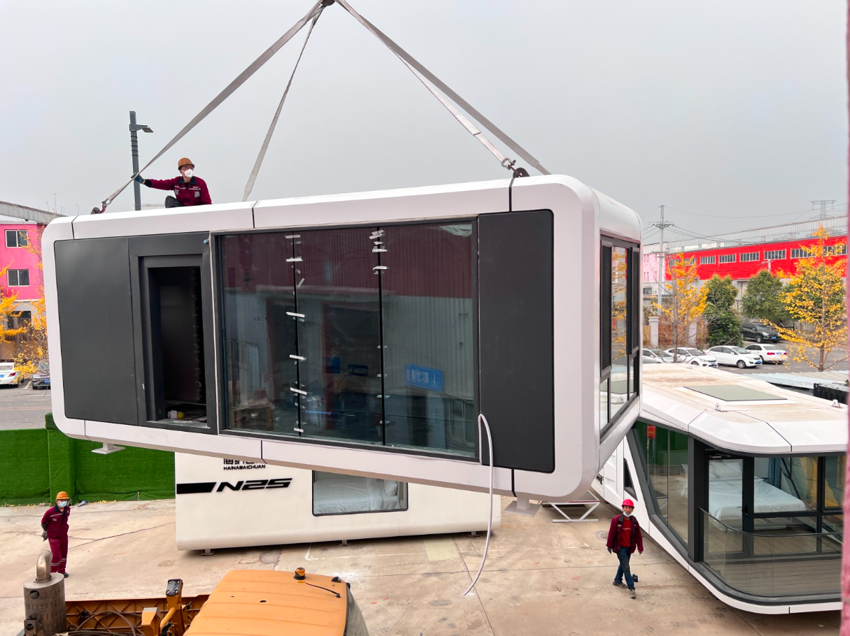 38㎡ Mobile Space Capsule Home With Kitchen