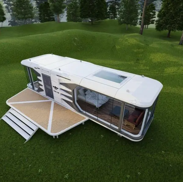 38㎡ Mobile Space Capsule Home With Kitchen