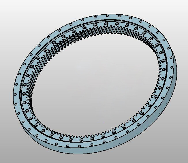 Terex ctt 161 Tower Crane Slewing ring swing bearing