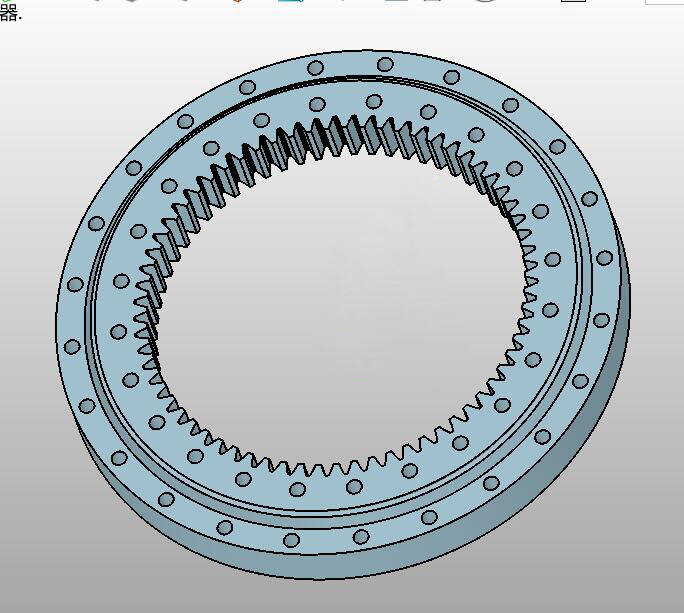 9I-1Z16-0415-0196-1 PSL inner gear roller slewing ring bearing