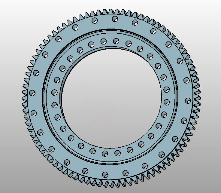 06.0307.00 extenal gear m4.5 z88 rollix slewing bearing