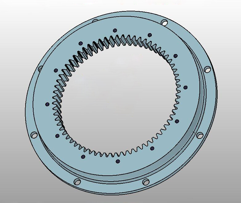 22.0411.01 Light Series Inner gear slewing bearing
