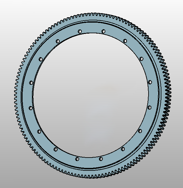 231.21.0775.013 external gear 138 teeth slewing bearing