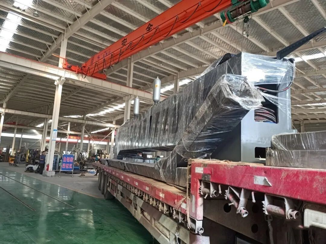 La perforadora de placa de pórtico CNC PMD7575 se enviará a la India